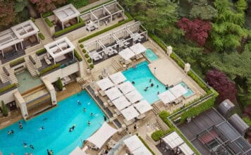 서울신라호텔, 도심 속 휴양지 ‘어번 아일랜드’ 개장